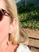Load image into Gallery viewer, Small drop earrings made of beach sand