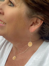 Load image into Gallery viewer, Pink Navajo sand earrings and necklace