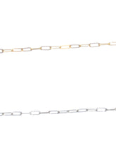Load image into Gallery viewer, Gold and silver chains close up