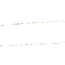 Load image into Gallery viewer, Gold and silver chain close up