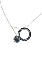 Load image into Gallery viewer, Interplay Necklace black and black