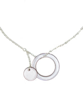 Load image into Gallery viewer, Interplay Necklace white and white