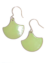Load image into Gallery viewer, Moroccan Tile Shaped Earrings in Green