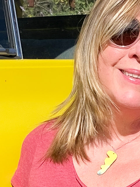 Mid-Century Modern Inspired Necklace: Playful Jewelry for Every Day