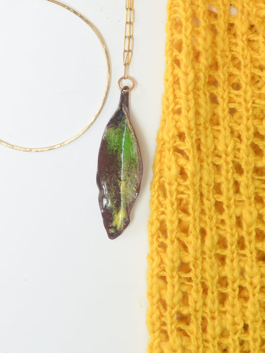 Fall Essentials: Botanical Eucalyptus Necklace