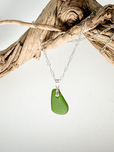 Sea Glass Pendant Necklace