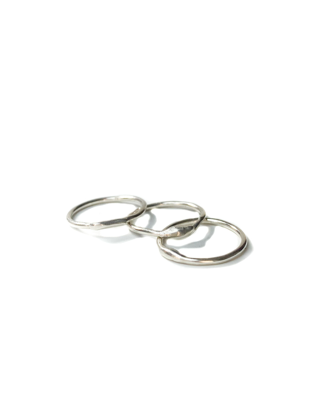 Dew Drop Stack Rings