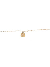 Load image into Gallery viewer, Sterling Anklet with Beach sand pendant
