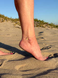 Tiny Beach S (Single) Anklet