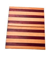 Load image into Gallery viewer, Travel Charcuterie in Padauk and Beech
