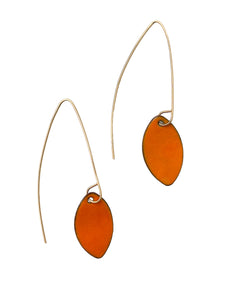 Ellipsa Earrings: Matte Finish (five colors)