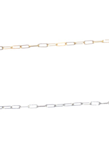 Gold and Silver Chain Sample