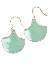 Load image into Gallery viewer, Moroccan Tile Shaped Earrings in Turquoise
