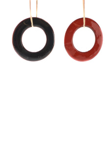 Red / Black medium charm