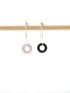 Small hoops with small reversible charm