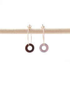 Small hoops with small reversible charm