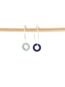 Small hoops with small reversible charm