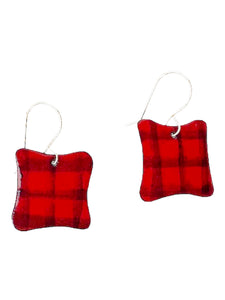 Tartan Earrings